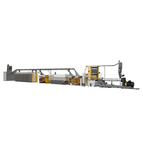 Ligne d'extrusion de bande - duotec - Lohia Corp Limited - de film par gonflage / pour HDPE / pour PP