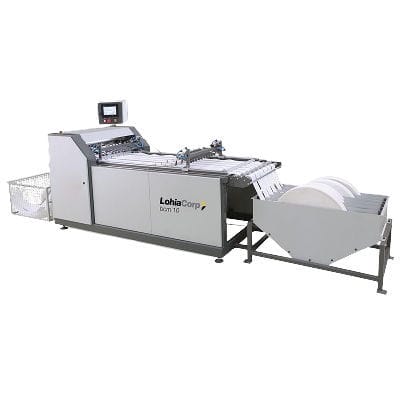 Machine de découpe à couteau - Lohia Corp Limited - pour tissus / pour courroie / contrôlée par PLC