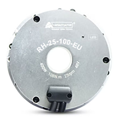 Moto-réducteur type pancake - RH-25-EU series - A2V Mécatronique - brushless / coaxial / à arbre creux