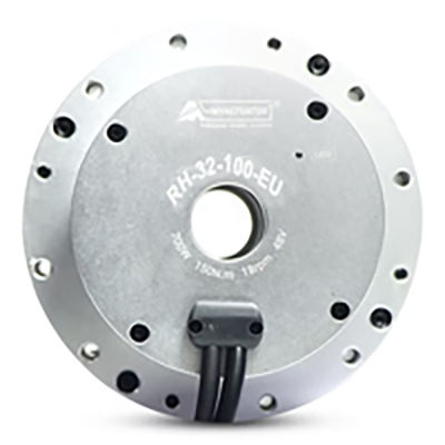 Moto-réducteur type pancake - RH-32-EU series - A2V Mécatronique - brushless / coaxial / à arbre creux
