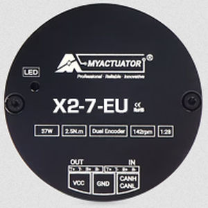Moteur brushless - RMD X2-7-EU - A2V Mécatronique - 24 V / avec codeur et driver intégrés / type pancake
