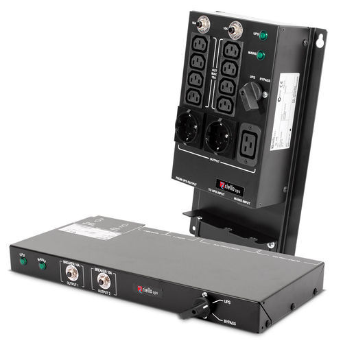 Commutateur de transfert manuel - Multi Pass - RIELLO UPS - rackable / pour onduleur