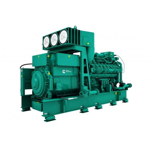Groupe électrogène pour cogénération - QSK60G series - CUMMINS GENERATOR TECHNOLOGIES - à gaz / triphasé / stationnaire