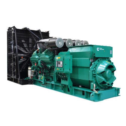 Groupe électrogène au gaz naturel - QSK60 series - CUMMINS GENERATOR TECHNOLOGIES - triphasé / stationnaire / 50 Hz