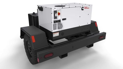Groupe électrogène diesel - C12D6RE - CUMMINS GENERATOR TECHNOLOGIES - monophasé / portable / 60 Hz