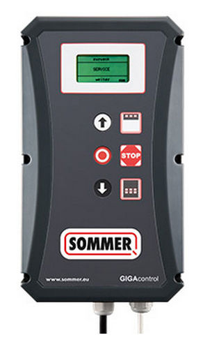 Radiocommande - GIGAcontrol - SOMMER 
Antriebs- und Funktechnik GmbH - à boutons / pour porte / avec afficheur LCD