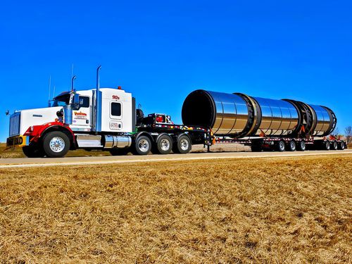 Semi-remorque extra-surbaissée - MultiMAX (US) - Faymonville Distribution S.A. - gooseneck / pour éolienne / à 3 essieux