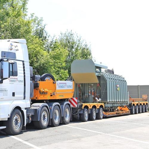 Semi-remorque à plateau - CombiMAX - Faymonville Distribution S.A. - extra-surbaissée / pour éolienne / de produits longs