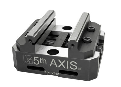 Étau pour machine-outil - V562 - 5th Axis Inc. - vertical / pour usinage 5 axes