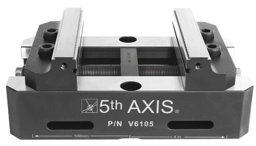 Étau pour machine-outil - V6105 - 5th Axis Inc. - vertical / auto-centrant