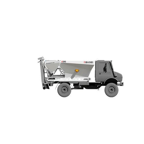 Centrale à béton mobile - E-SERIES 4X4 - BLEND - compacte / automatique / continue