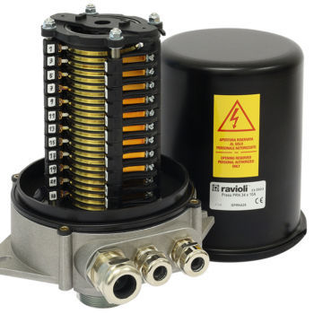 Collecteur tournant électrique - Roller Plus - Ravioli spa - aluminium / IP65 / haute performance