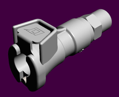 Raccord pneumatique - 20PP-S9-MALD series - LinkTech Quick Couplings, Inc. - en plastique