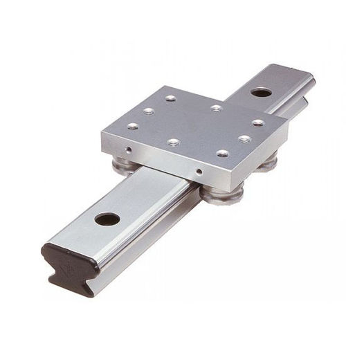 Guidage linéaire à galets - B2-GGLFE-N - Michaud Chailly - en acier / en aluminium / à rail