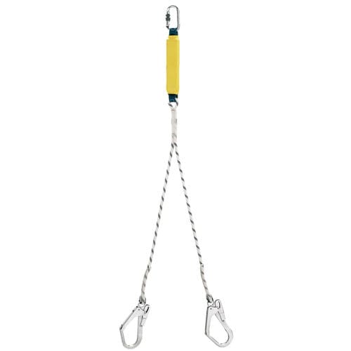 Longe anti-chute à corde - MO-54010 - CATU - à absorption d'énergie / double