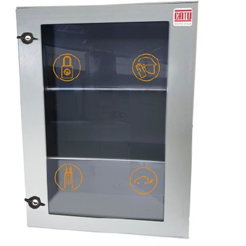 Armoire de stockage - CZ-58 - CATU - à montage mural / avec porte transparente / simple porte