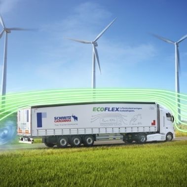 Semi-remorque bachée - EcoGeneration - Schmitz Cargobull - pour carburant / pour flexible / à 2 essieux