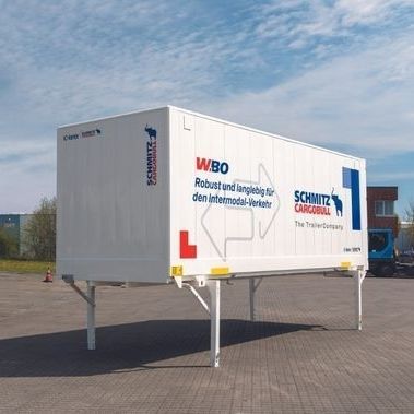 Semi-remorque porte-engin - W.BO - Schmitz Cargobull - de chantier / de profilés / pour flexible
