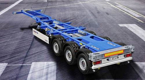 Châssis pour engin de chantier à roues - S.CF 40’ LX - Schmitz Cargobull - pour semi-remorque