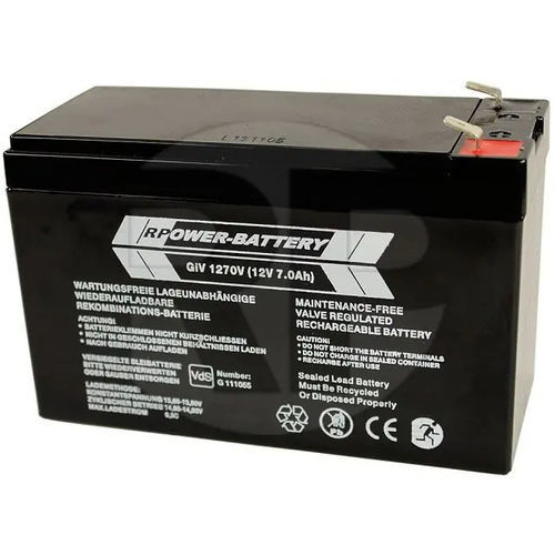 Batterie AGM - GIV1270VP-6.3 - RP-Technik - RPower Batteries - rectangulaire / CE / ISO