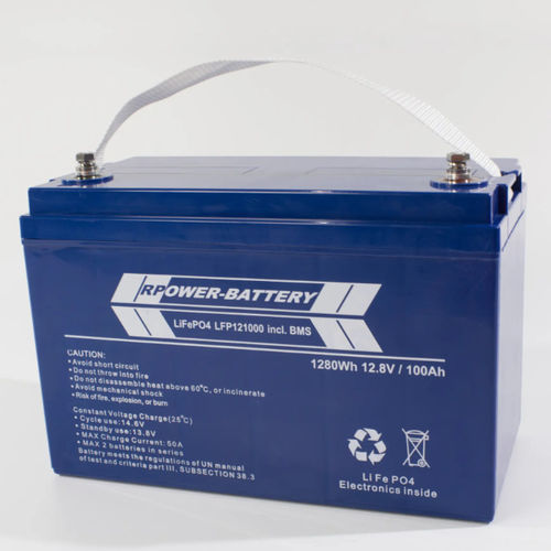 Batterie plomb-acide - LFP121000 - RP-Technik - RPower Batteries - rectangulaire / sans entretien