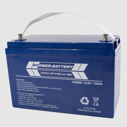 Batterie plomb-acide - LFP12150 - RP-Technik - RPower Batteries - rectangulaire / sans entretien