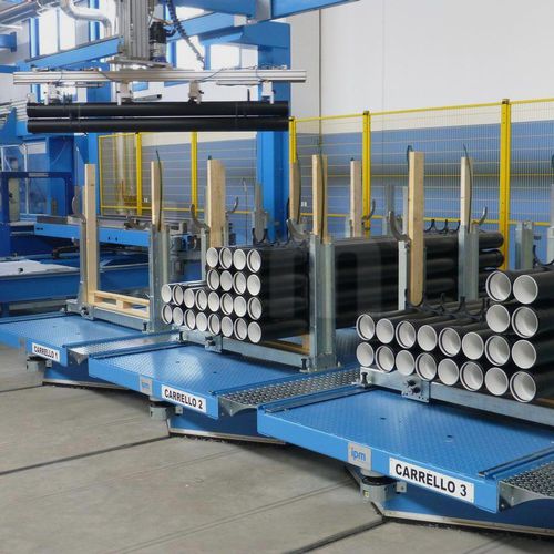 Palettiseur robotisé - RMP - IPM ITALIAN PLASTIC MACHINERY - pour tubes en matière plastique / automatique / à haute vitesse