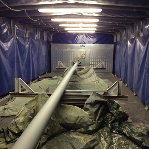 Cabine de sablage humide - SPACE X - HPM Engineering srl - manuelle / gonflable / pour l'industrie automobile