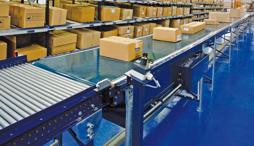 Système de convoyage pour bacs - MECALUX - de cartons