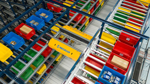 Système de stockage à navette - MECALUX
