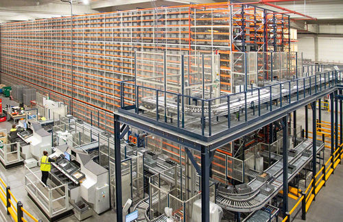 Système de préparation de commande pick-to-tote - MECALUX - automatique
