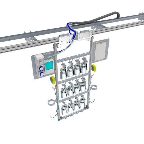 chariot de convoyeur aérien pour outils - TESEO