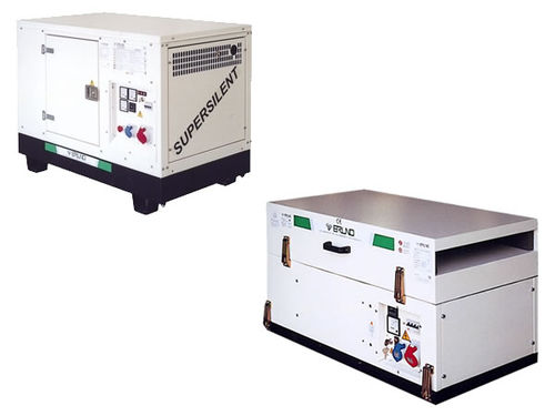 Groupe électrogène diesel - CADDY QUIET series  - Bruno generators - triphasé / stationnaire / injection directe