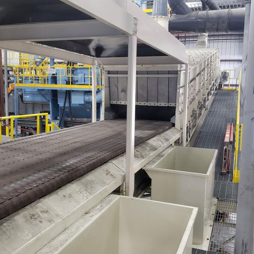 Convoyeur à bande - MCC® - Magaldi Casting Cooler - Magaldi Power SpA - horizontal / incliné / de refroidissement