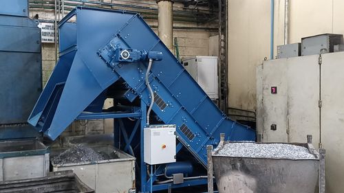 Convoyeur à mailles métalliques - Superbelt® C - Magaldi Power SpA - à bande grillagée / incliné / de manutention