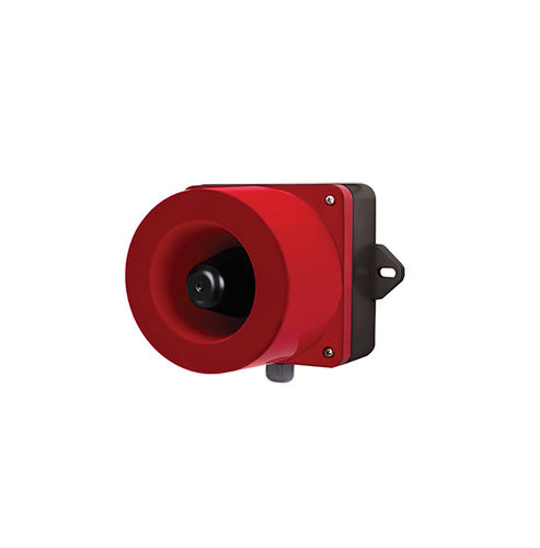 Diffuseur d'alarme sonore avec feu tournant - QWH35 - Qlight Co., Ltd. - IP66 / mural