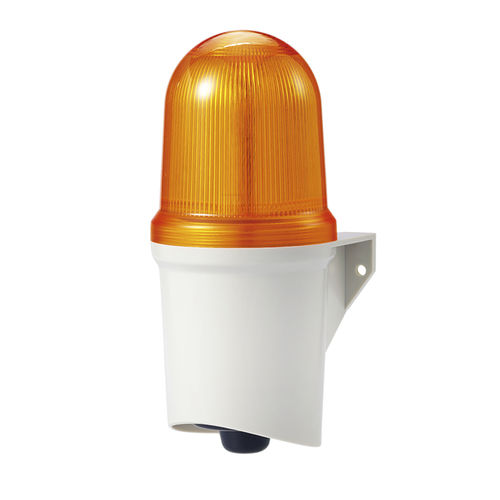 Diffuseur d'alarme sonore avec feu à LED - QAD100H - Qlight Co., Ltd. - avec feu à éclats / avec feu permanent / à cornet