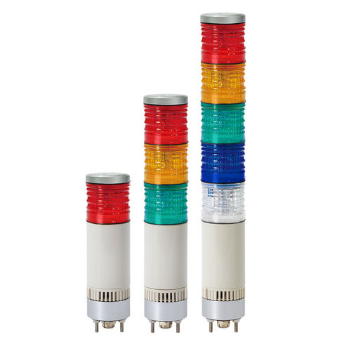 Colonne lumineuse à LED - STB45ML-Ex series - Qlight Co., Ltd. - permanente / à 2 couleurs / à 3 couleurs