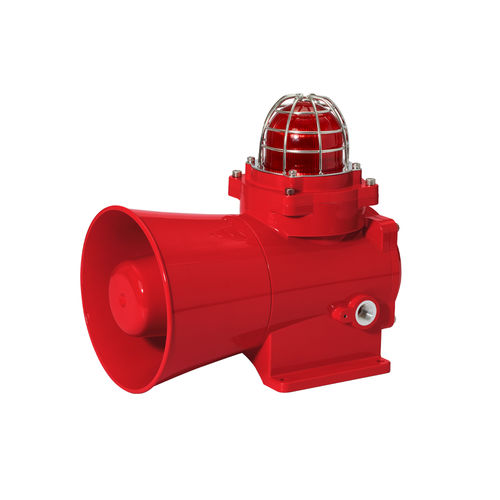 Diffuseur sonore avec feu à éclats - QNHS - Qlight Co., Ltd. - avec feu tournant / avec feu permanent / IP66