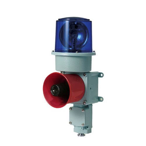 Feu avec sirène d'alarme - SD series - Qlight Co., Ltd. - tournant / à incandescence / 24 Vcc