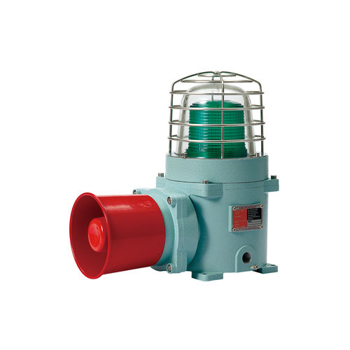Diffuseur d'alarme sonore avec feu permanent - SESAL - Qlight Co., Ltd. - avec feu à éclats / antidéflagrant / IP66