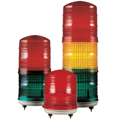Colonne lumineuse à éclat - S125TL series - Qlight Co., Ltd. - à 3 couleurs / IP44