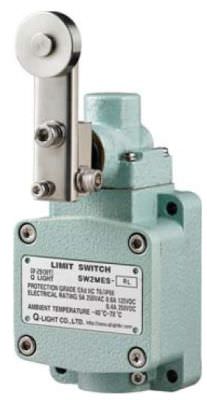 Contact fin de course IP67 - SW2MS-RL - Qlight Co., Ltd. - avec levier à galet