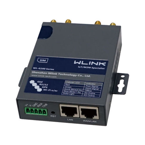 Routeur à surveillance par GPS - G200-LF12 GPS | Global - Shenzhen Wlink Technology Co., LTD - cellulaire / 4G LTE / Gigabit Ethernet
