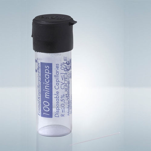 Micropipette capillaire - 0.5 - 100 µl | minicaps® series - Hirschmann Laborgeräte GmbH & Co. KG - manuelle