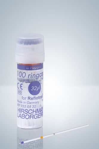 Micropipette capillaire - 32 µl | ringcaps® series - Hirschmann Laborgeräte GmbH & Co. KG - manuelle