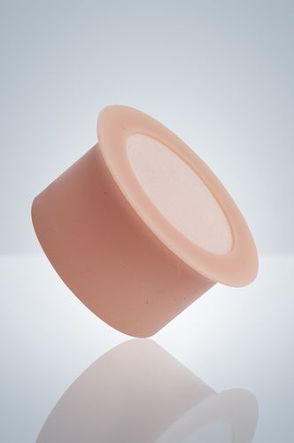 Capuchon rond - SILICOSEN® series - Hirschmann Laborgeräte GmbH & Co. KG - en silicone
