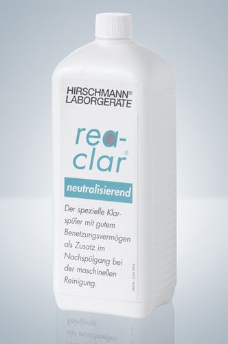 Détergent pour laboratoire - 1 l | rea-clar® - Hirschmann Laborgeräte GmbH & Co. KG