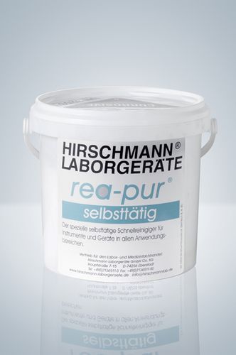 Détergent pour laboratoire - 2 - 5 kg | rea-pur® series - Hirschmann Laborgeräte GmbH & Co. KG