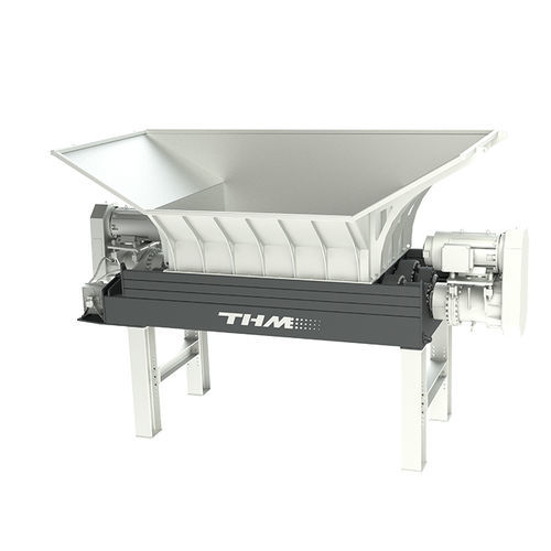 Déchiqueteur primaire - TSR - THM recycling solutions - à 2 arbres / pour le bois / de déchets